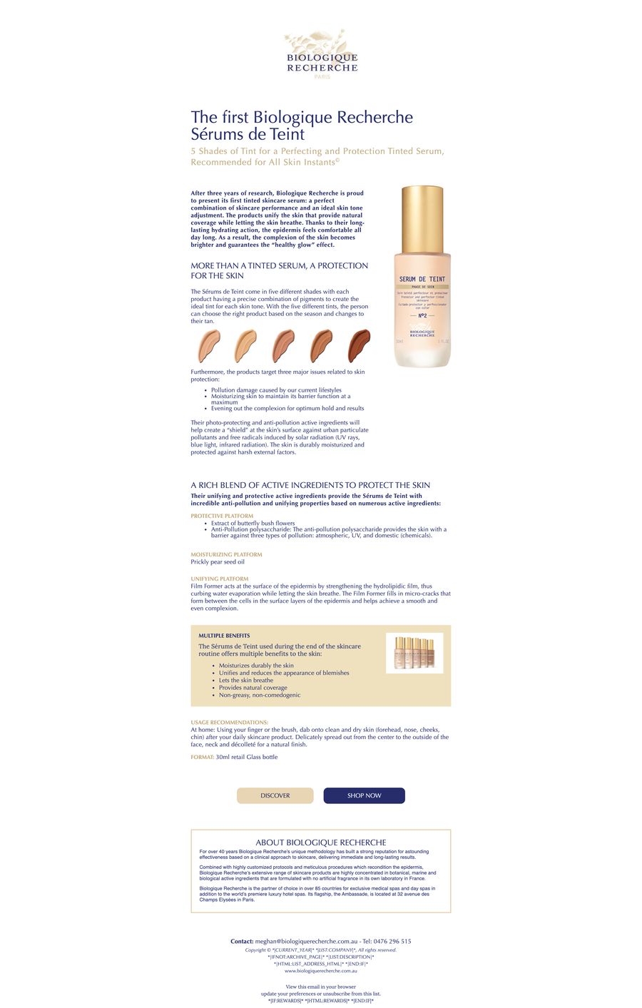 email template