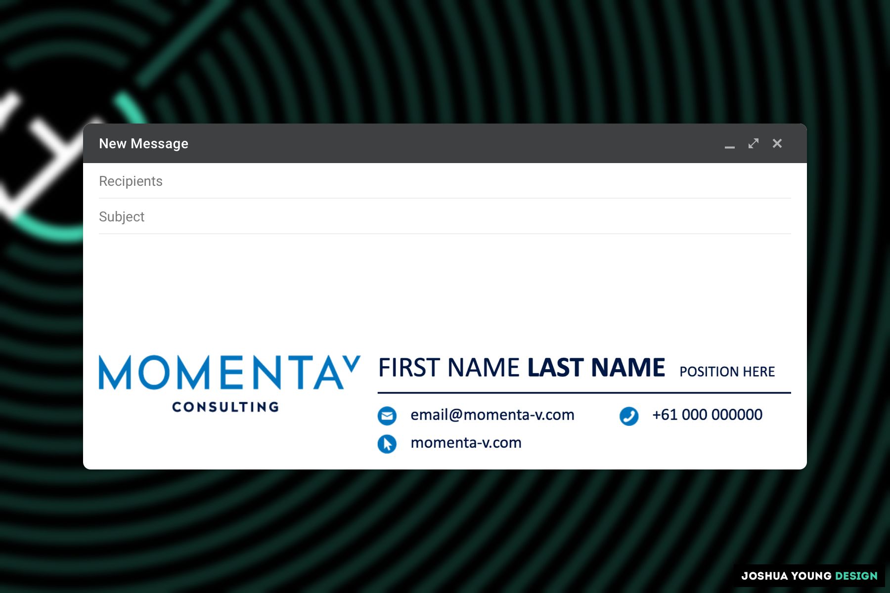 Email signature