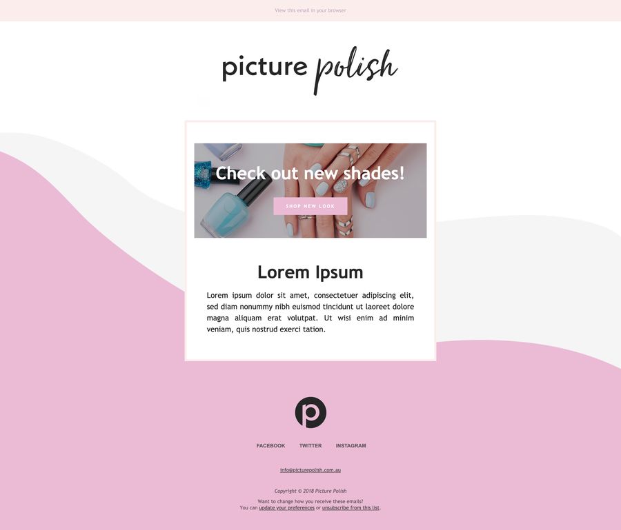 email template 2
