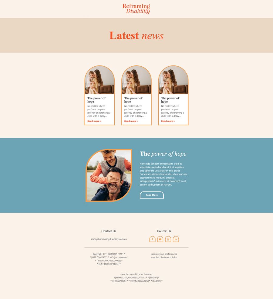 email template 1