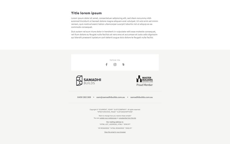 email template 4