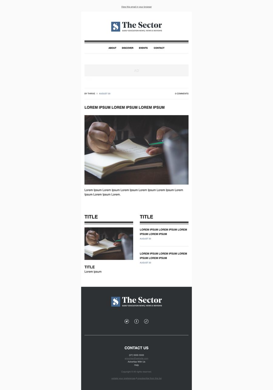 email template 2